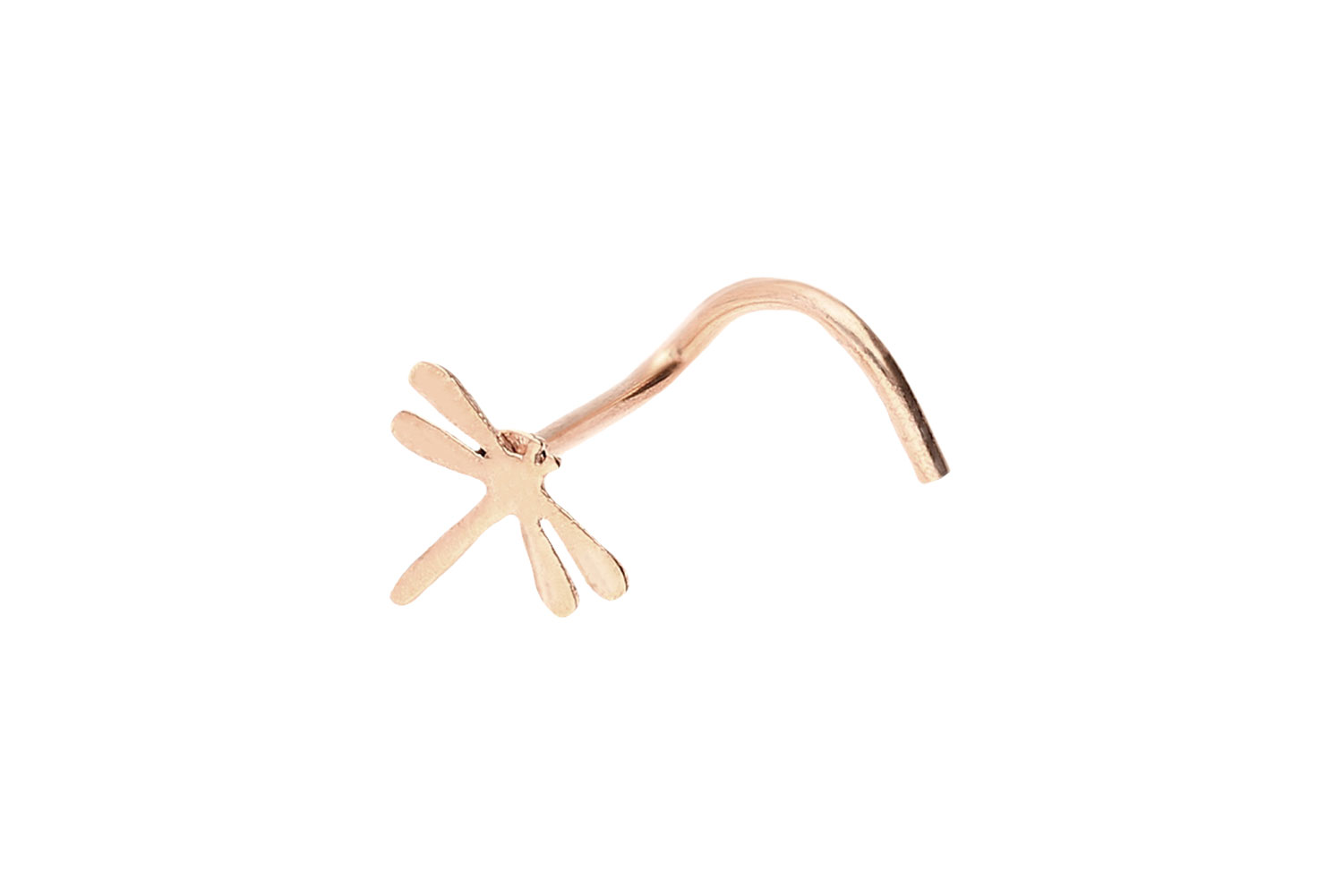 Chirurgenstahl Nasenstecker Nasenpiercing Spirale LIBELLE ++SALE++